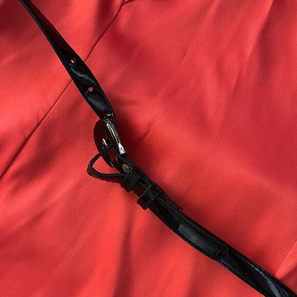 Dressbarn Size 16 Deep Orange Sheath Sarin Dress NWT - Picture 7 of 7